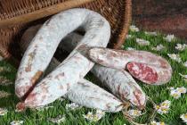 10 Saucisses sèches pur porc Auvergne (Saveurs et traditions de l'Arzon)